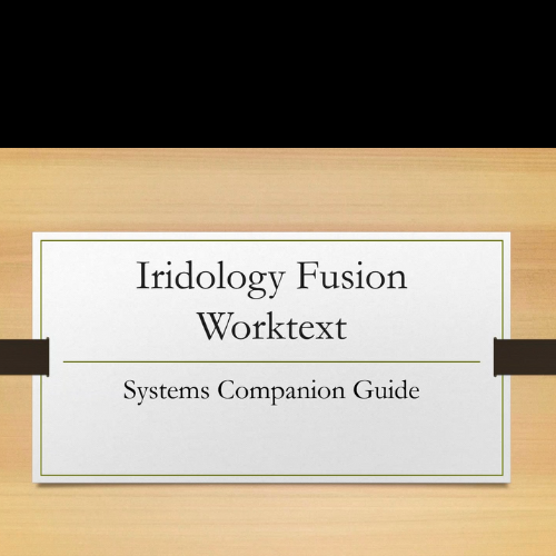 Fusion Iridology and Body Systems