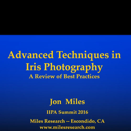 Advanced Techniques in Iris Photography