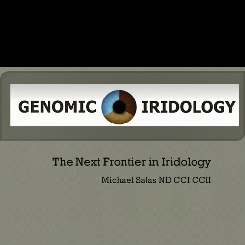 Genomic Iridology-The New Frontier