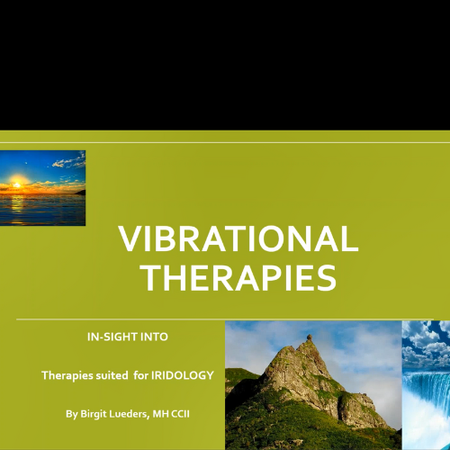 Vibrational Therapies