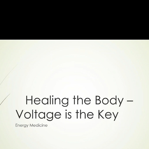 Voltage=pH=Healing