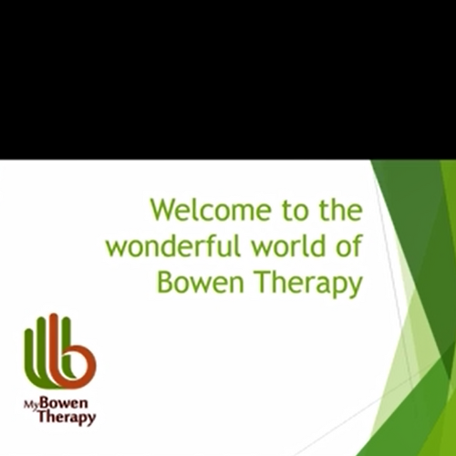 Bowen Therapy for Your Health