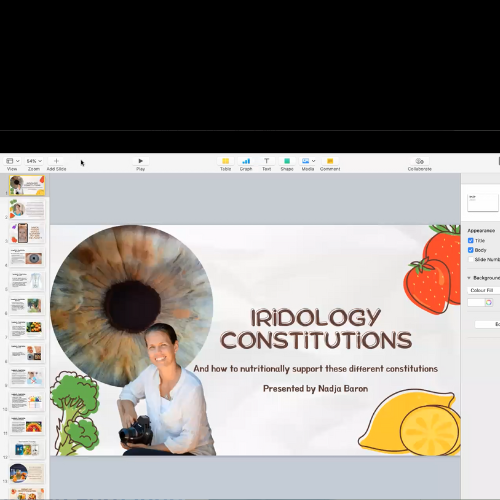 Iridology Constitutions