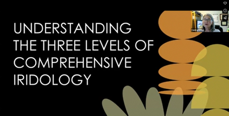 Understand the three levels of Comprehensive Iridology